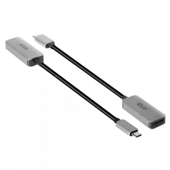 CLUB3D USB Type C uz DisplayPort 1.4 8K60Hz HBR3 aktīvais adapteris