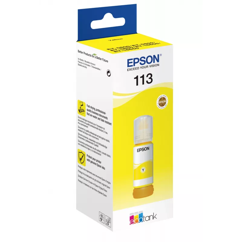 Epson C13T06B440 113 tintes kasetne, dzeltena