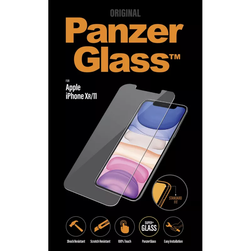 PanzerGlass ® ekrāna aizsargs iPhone 11 | XR | Standard Fit