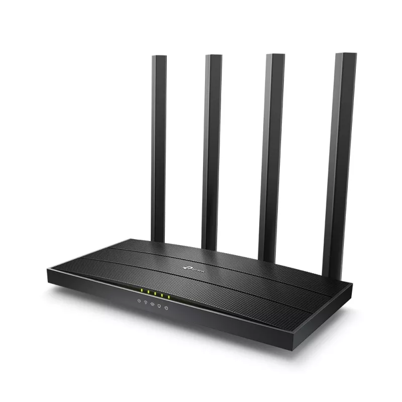 TP-Link Archer C80 bezvadu maršrutētājs Gigabit Ethernet Divjoslu (2.4 GHz / 5 GHz) Melns