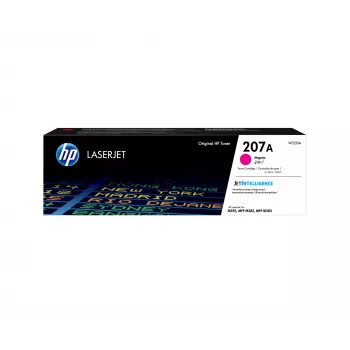 HP 207A fuksīna Oriģināls LaserJet tonera kasete, 1250 lapas, fuksīna, 1 gab.