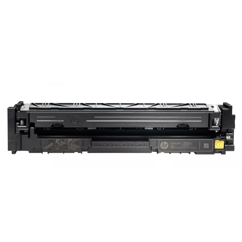 HP 207X augstas izlaides dzeltenā oriģinālā LaserJet tonera kasetne, 2450 lapas, Dzeltena, 1 gab.