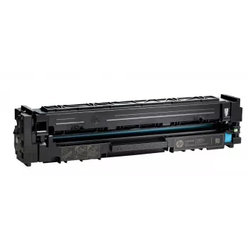 HP 207X lielas ietilpības ciāna oriģinālā LaserJet tonera kasetne, 2450 lappuses, ciāna, 1 gab.