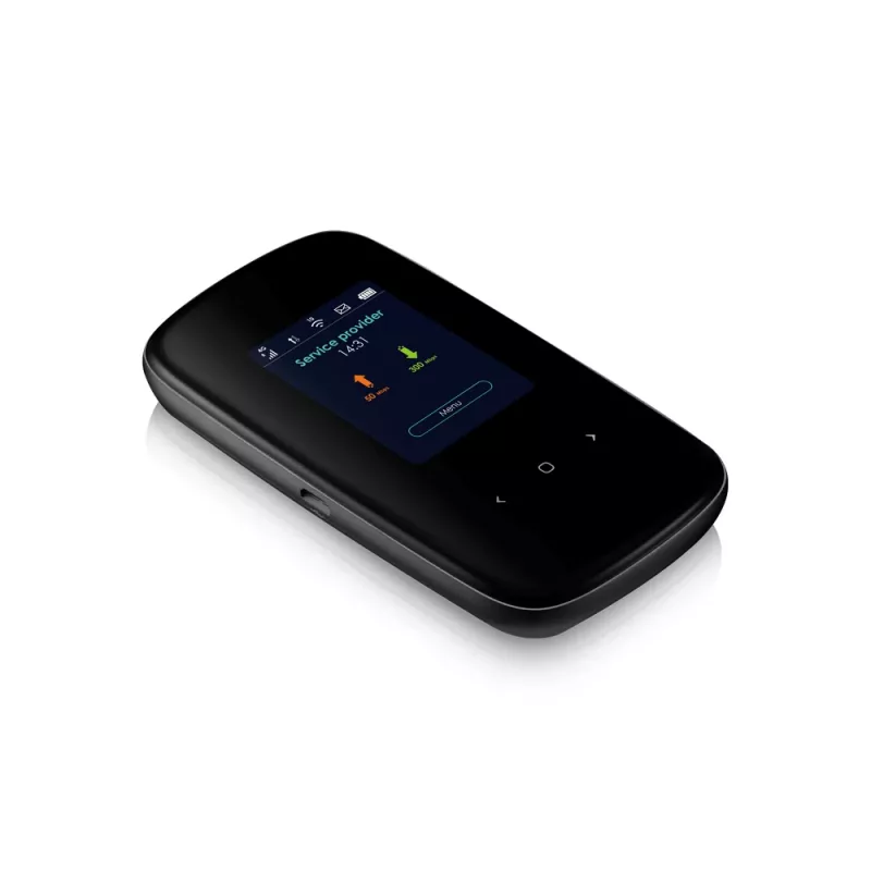 Zyxel LTE2566-M634 bezvadu maršrutētājs Divu joslu (2,4 GHz / 5 GHz) 4G Melns