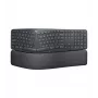 LOGITECH Ergo K860 - Bezvadu sadalītā tastatūra, grafīta krāsa, QWERTY Pan Nordic