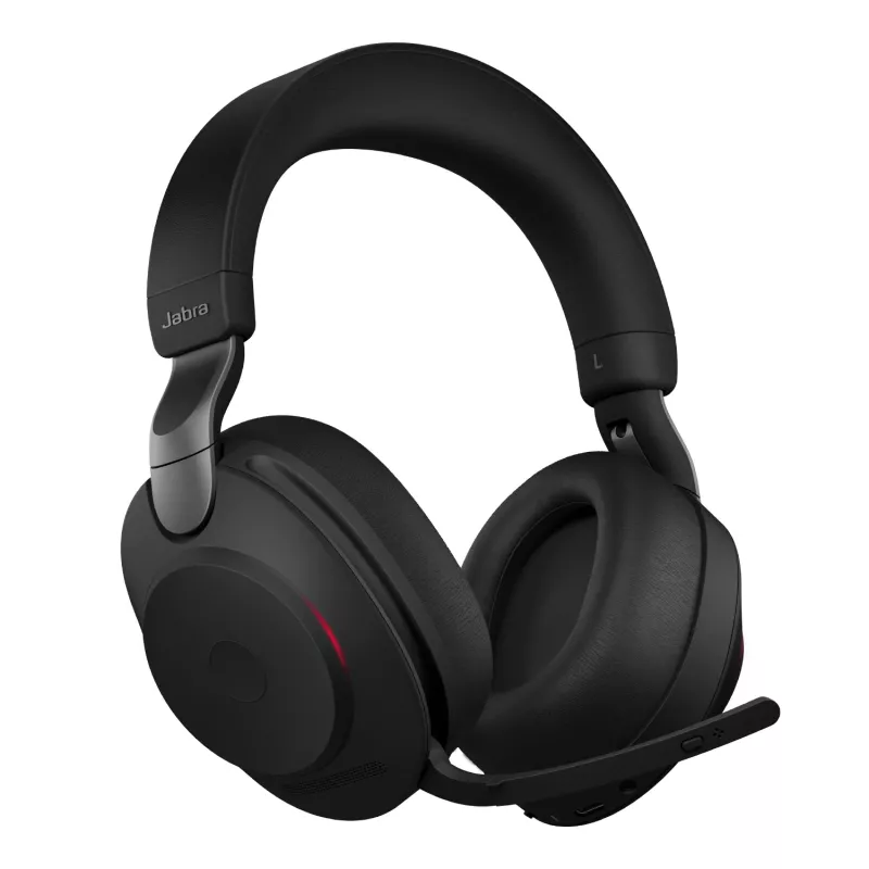 Jabra Evolve2 85 - Link380a UC Stereo Stand, Melns