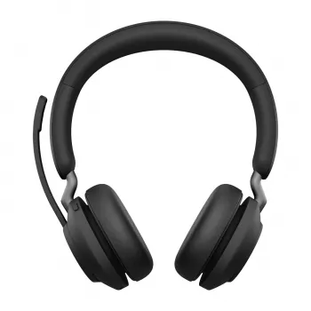Jabra Evolve2 65 USB-C Black MS Stereo, bezvadu, birojam/zvanu centram, 20 - 20000 Hz, 176.4 g, austiņas, melna