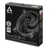ARCTIC BioniX P140 (Pelēks) – Spiedienam optimizēts 140 mm spēļu ventilators ar PWM PST