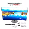 CLUB3D CAC-1331 video kabeļa adapteris 0.25 m HDMI DisplayPort Melns
