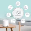 TP-Link AX3000 Whole Home Mesh Wi-Fi sistēma, 3 komplektā