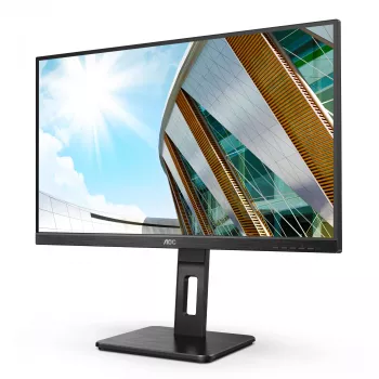 AOC P2 27P2Q datora monitors 68,6 cm (27 colli) 1920 x 1080 pikseļi Full HD LED Melns