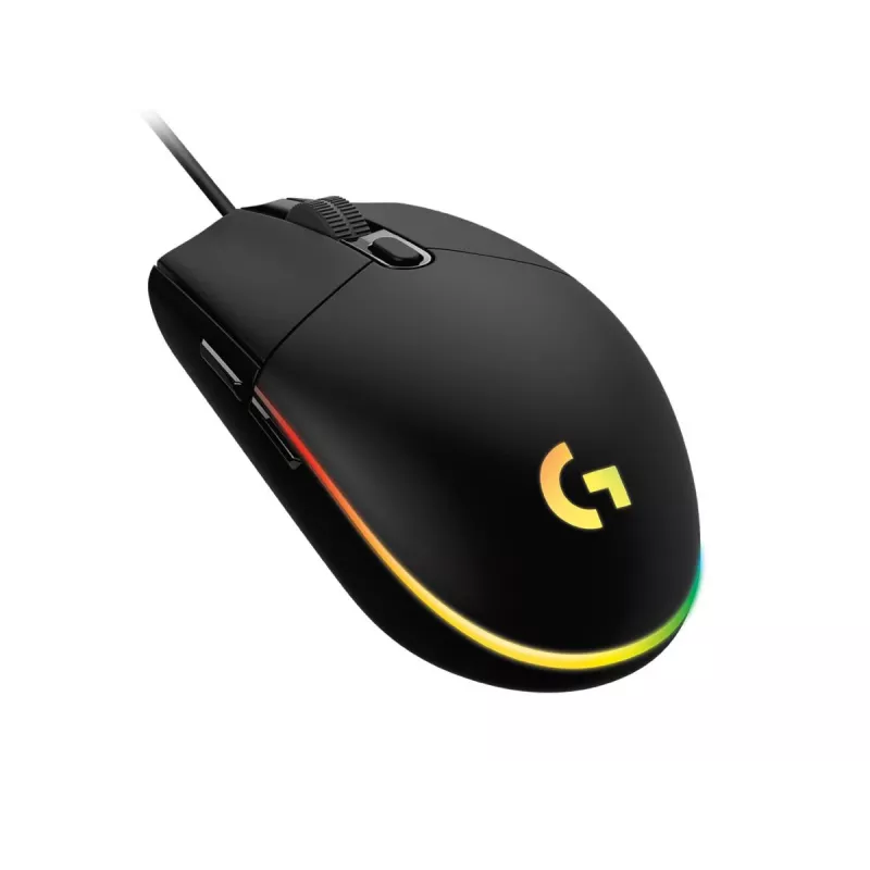 LOGITECH G102 Spēļu pele USB, melna