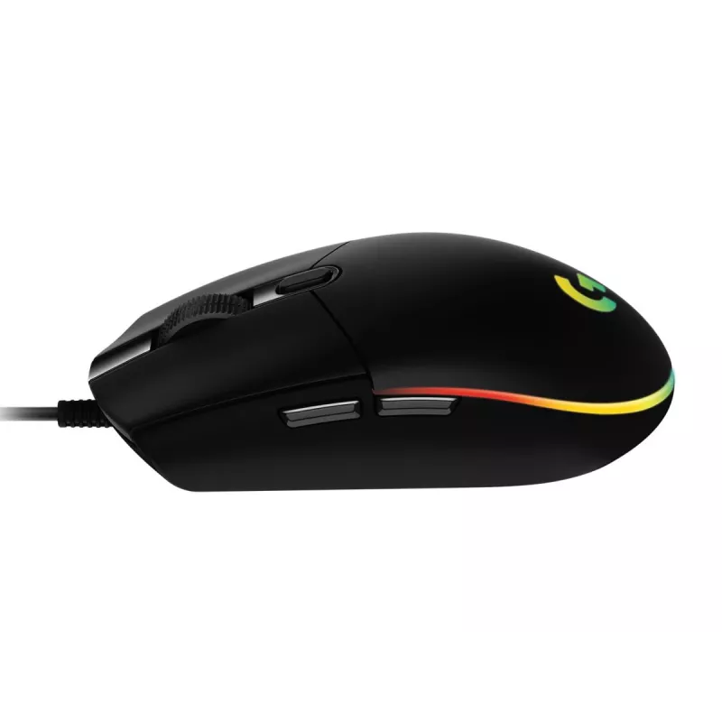LOGITECH G102 Spēļu pele USB, melna