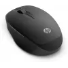 HP Dual Mode Black Mouse 300, labajai rokai, optiskā, RF bezvadu, 3600 DPI, melna