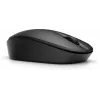 HP Dual Mode Black Mouse 300, labajai rokai, optiskā, RF bezvadu, 3600 DPI, melna