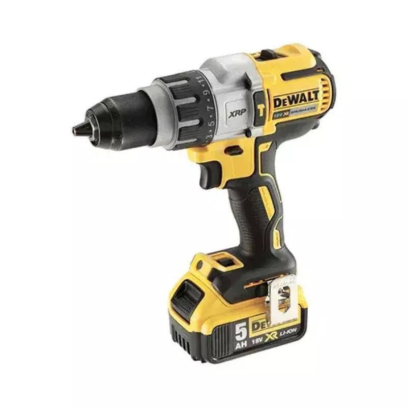 Bezvada urbjmašīna DeWalt DCD996P2 18V Li-Ion 5Ah Bezatslēgas patrona 3 ātrumi, 95 Nm, 2,1 kg, triecienurbšana