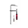 F-veida skava BESSEY GZ40-2K 40 cm Melna Sarkana Nerūsējošais tērauds