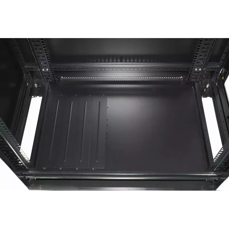 Pie sienas stiprināms statnis Extralink 37U 600X1000 melns 1200 kg kravnesība