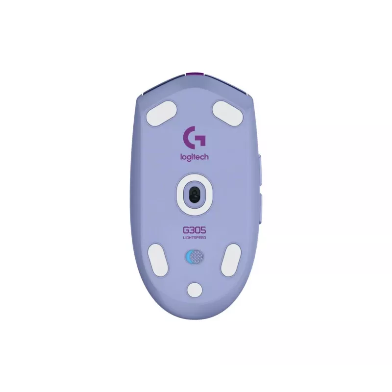 LOGITECH G305 Lightspeed bezvadu spēļu pele ceriņkrāsā
