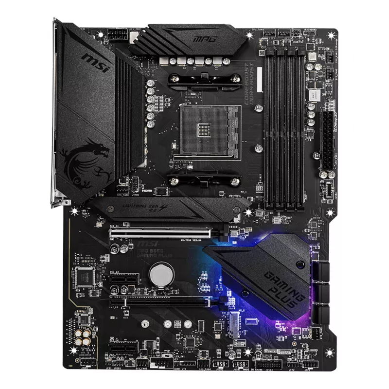 Mātesplate MSI MPG B550 Gaming Plus AMD B550 Socket AM4 ATX