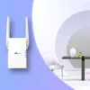 TP-Link RE505X tīkla paplašinātājs Tīkla raidītājs un uztvērējs Balts 10, 100, 1000 Mbit/s