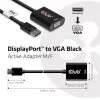 CLUB3D DisplayPort™ uz VGA melns aktīvs adapteris M/F