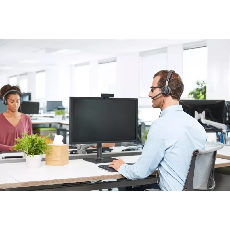 LOGITECH Zone Wired - USB-C / USB-A - austiņas - UC Zone - melns