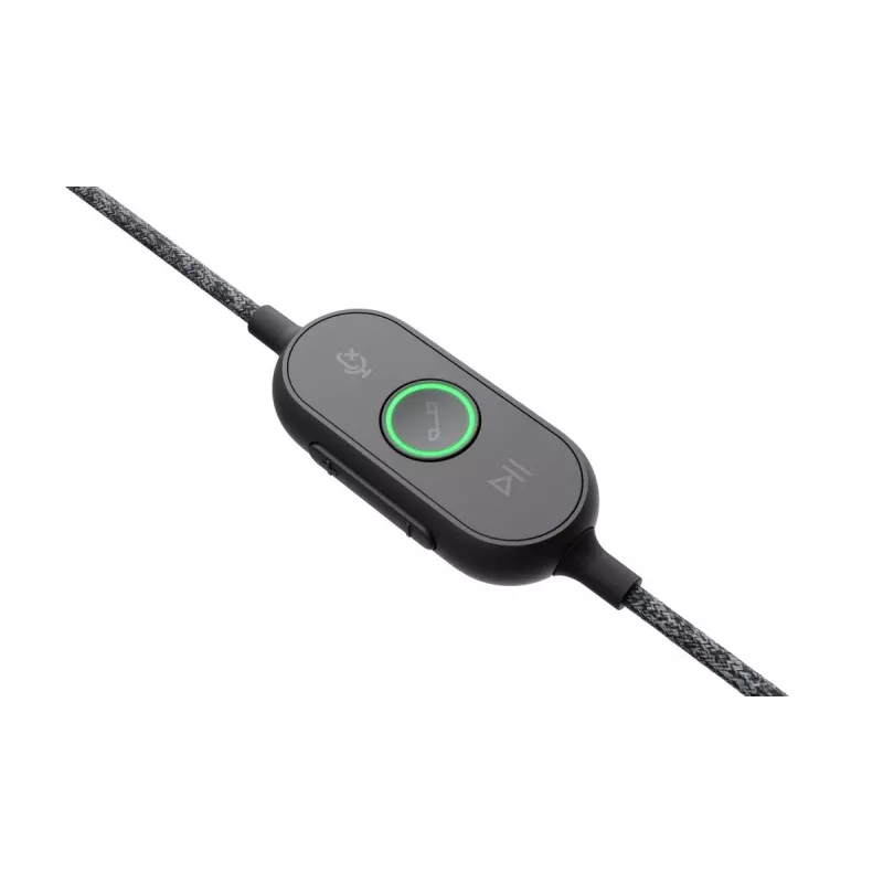 LOGITECH Zone Wired - USB-C / USB-A - austiņas - UC Zone - melns