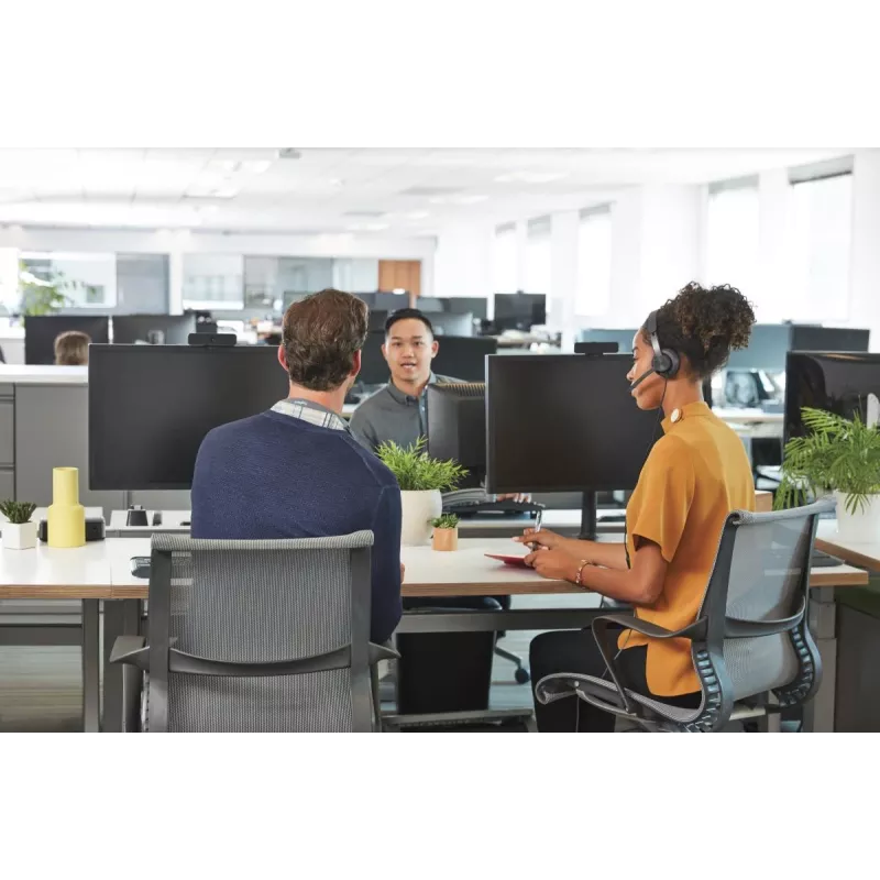 LOGITECH Zone Wired - USB-C / USB-A - austiņas - UC Zone - melns