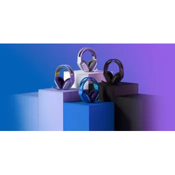 LOGITECH G733 Lightspeed bezvadu RGB spēļu austiņas Baltas