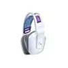 LOGITECH G733 Lightspeed bezvadu RGB spēļu austiņas Baltas