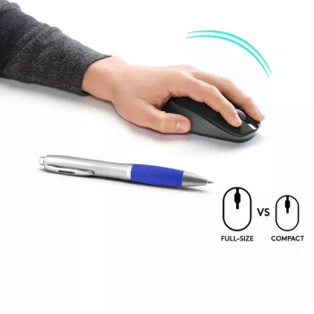 LOGITECH M190 pilna izmēra bezvadu pele, ogļu pelēka
