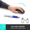 LOGITECH M190 pilna izmēra bezvadu pele, ogļu pelēka