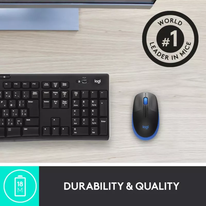 Pele Logitech M190 bezvadu USB