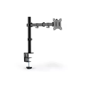 DIGITUS Universal Single Monitor Clamp Mount 17-32in 8kg (max.) Melns