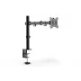 DIGITUS Universal Single Monitor Clamp Mount 17-32in 8kg (max.) Melns