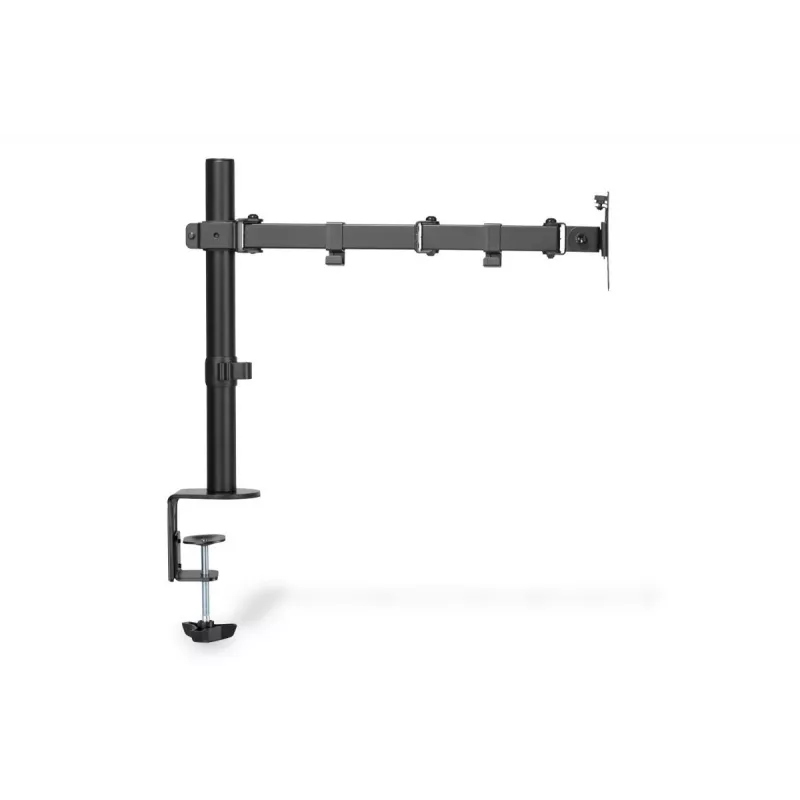 DIGITUS Universal Single Monitor Clamp Mount 17-32in 8kg (max.) Melns