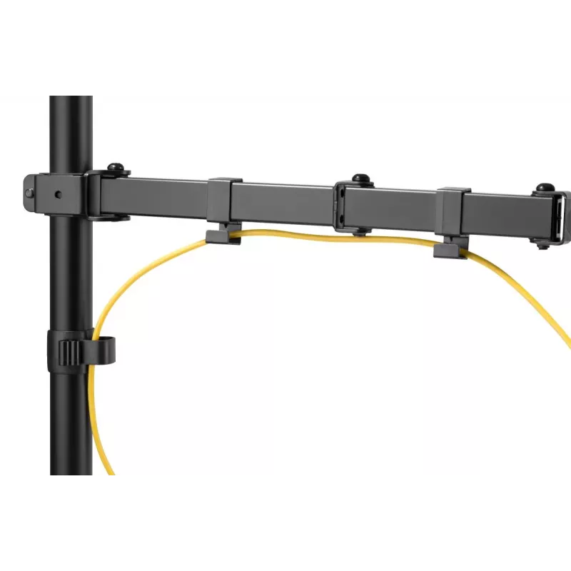 DIGITUS Universal Single Monitor Clamp Mount 17-32in 8kg (max.) Melns