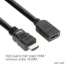 CLUB3D High Speed HDMI™ pagarinājuma kabelis 4K60Hz M/F 5m/16.4ft 26 AWG