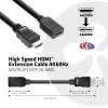 CLUB3D High Speed HDMI™ pagarinājuma kabelis 4K60Hz M/F 5m/16.4ft 26 AWG
