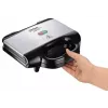 Sviestmaižu cepeškrāsns Tefal SM1572, 700 W, cepšanas plāksnes 230 x 130 mm, nerūsējošais tērauds/melns