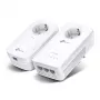 TP-Link TL-WPA8631P KIT PowerLine tīkla adapteris 300 Mbit/s Ethernet LAN Wi-Fi Balts 2 gab.