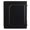 PC korpuss Akyga AK36BK Micro Tower Melns — Micro Tower, atbalsta Flex-ATX/Mini-ITX/Micro-ATX, GPU max 25 cm, CPU dzesētājs max 14 cm