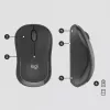 Logitech MK295 Silent Wireless Combo tastatūra RF Wireless QWERTY US International Melns