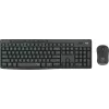 Logitech MK295 Silent Wireless Combo tastatūra RF Wireless QWERTY US International Melns