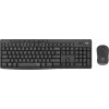 Logitech MK295 Silent Wireless Combo tastatūra RF Wireless QWERTY US International Melns