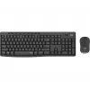 Logitech MK295 Silent Wireless Combo tastatūra RF Wireless QWERTY US International Melns