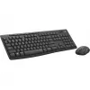 Logitech MK295 Silent Wireless Combo tastatūra RF Wireless QWERTY US International Melns