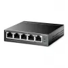 TP-Link 5 portu Gigabit Easy Smart PoE slēdzis ar 4 PoE+ portiem