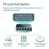TP-Link 5 portu Gigabit Easy Smart PoE slēdzis ar 4 PoE+ portiem